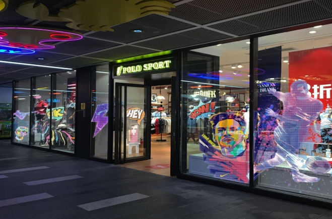 LED贴膜屏 LED贴膜屏